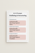 50 AI Prompts digital guide mockup